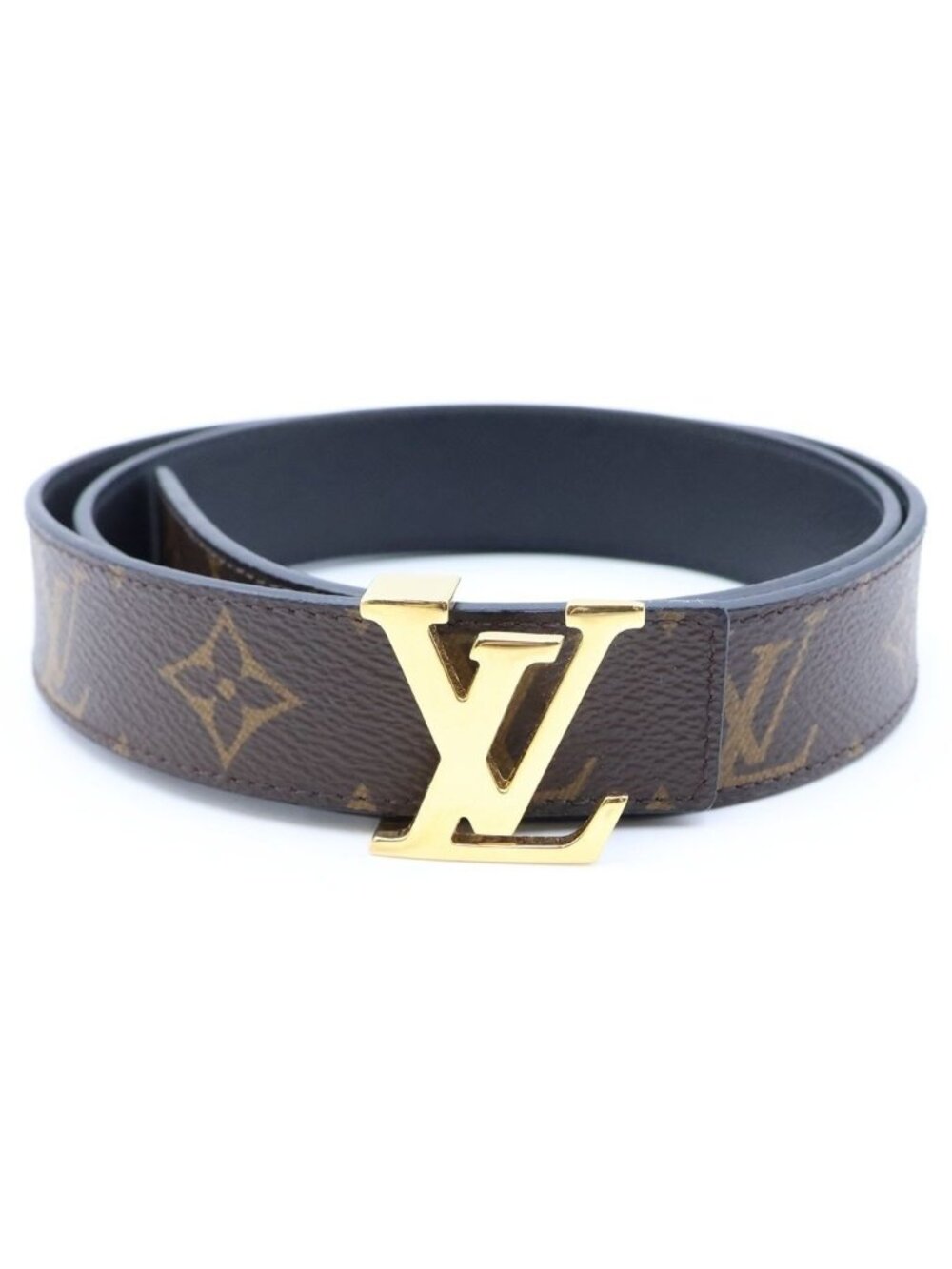 Louis Vuitton Ceinture LV Reversible Belt Black Brown